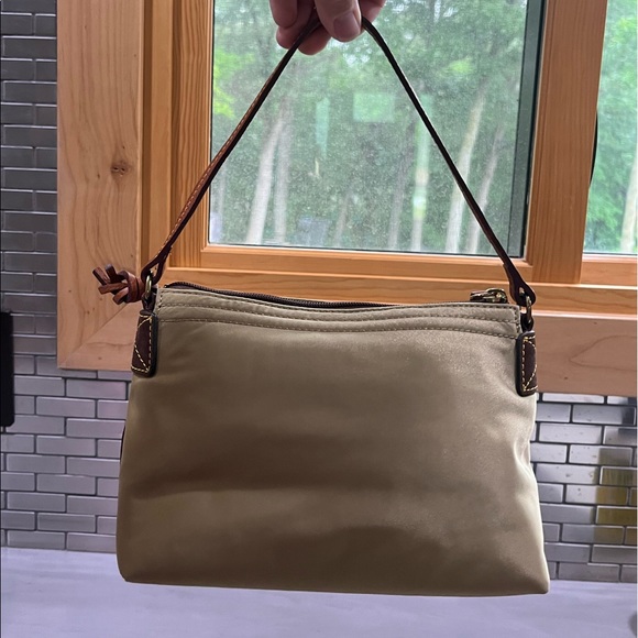 Dooney & Bourke Pouchette with custom stones, genuine Turquoise and Amber - Picture 3 of 16